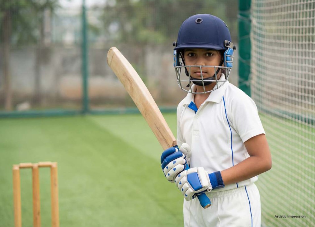 Cricket Net in Jay Shree Royal Greens