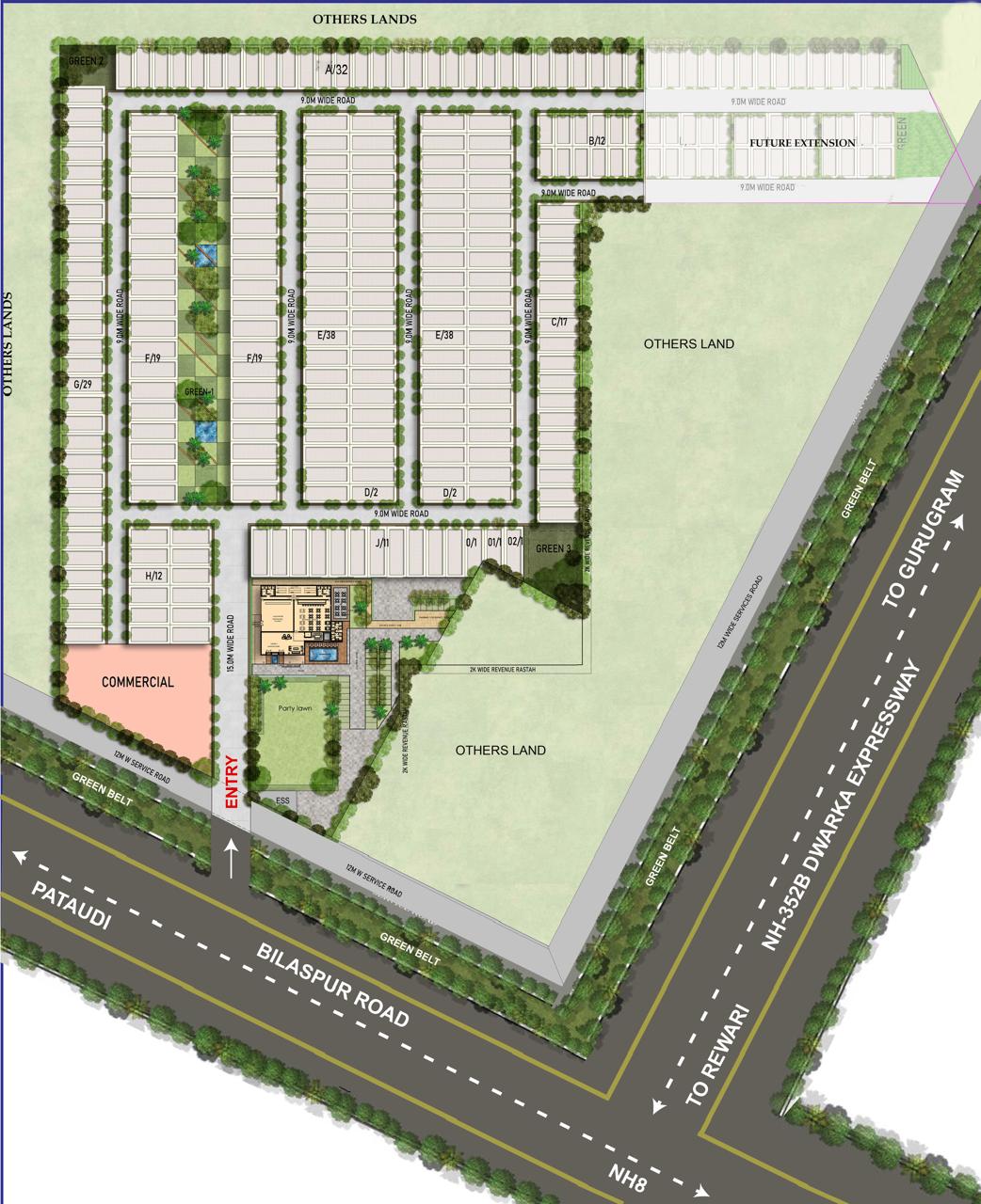Project Plan of Deen Dayal Affordable Plots