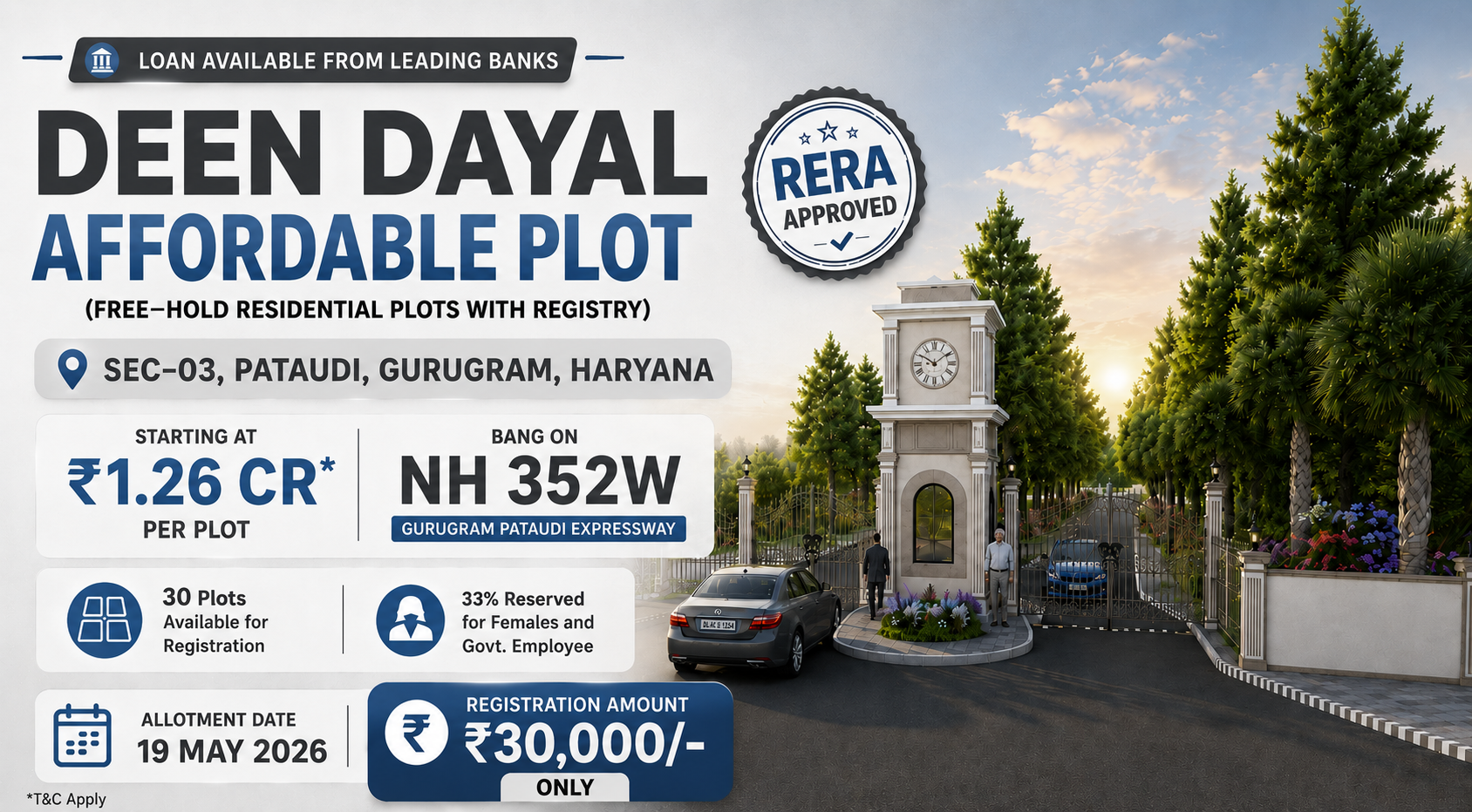 Deen Dayal Affordable Plots